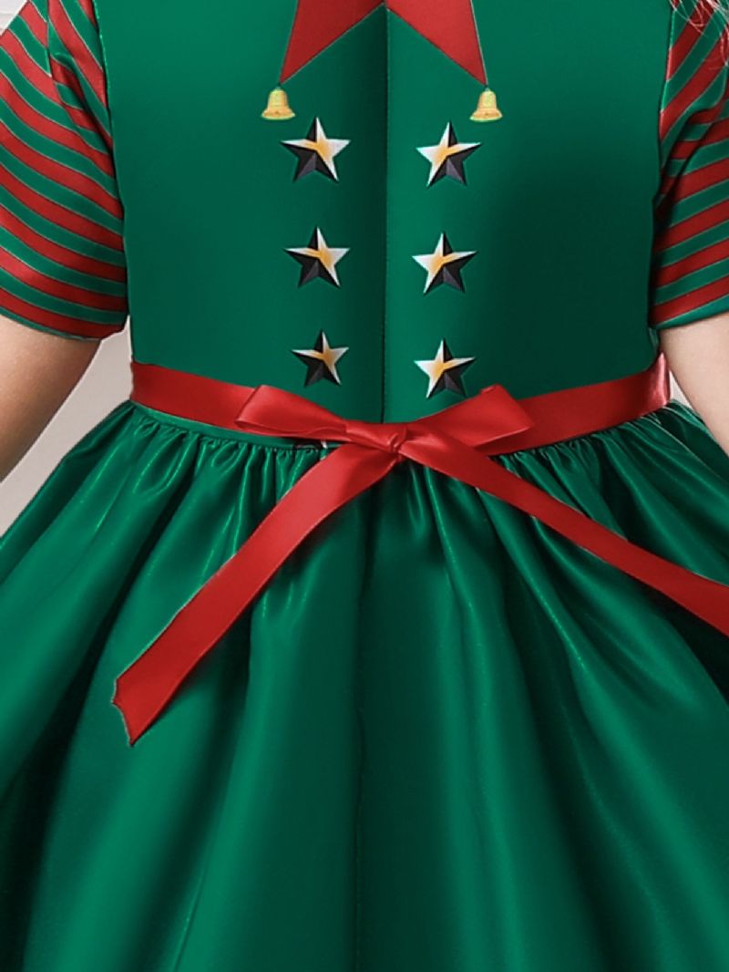 Festkjole Med Juletema Til Piger