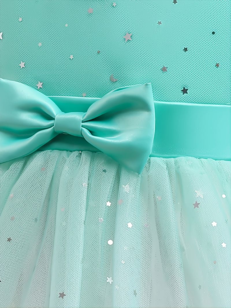 Pigekjole Børnenes Gradient Stjernetryk Mesh Tutu-nederdel