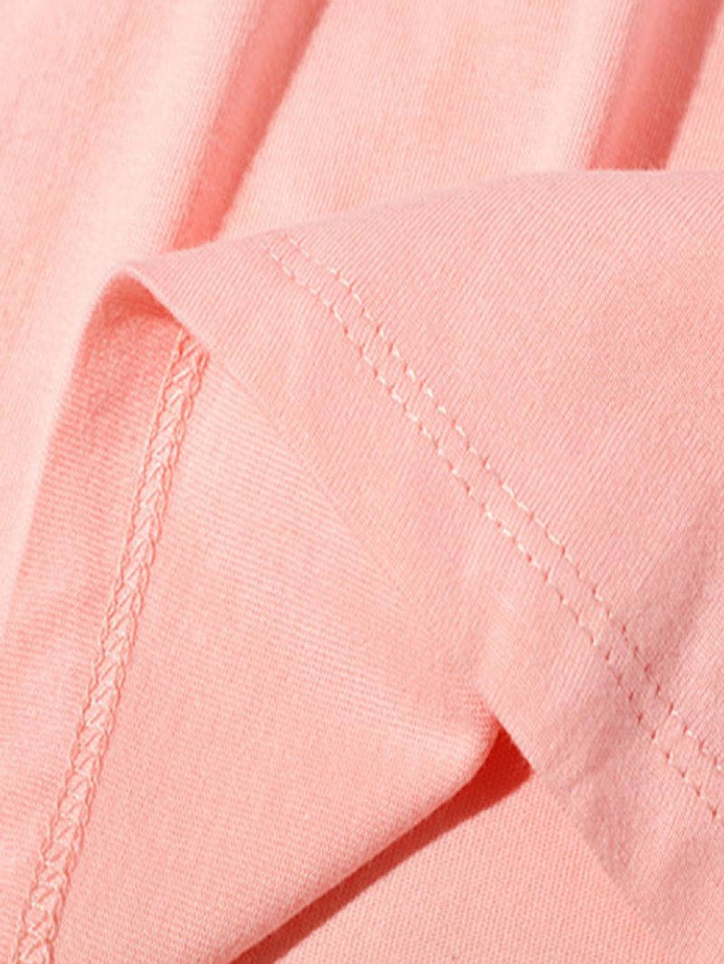 Piger Broderet Blomstret Pink Slip Dress