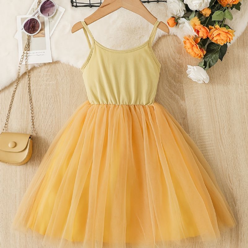 Piger Casual Cute Mesh Tutu Princess Kjole Til Festforestilling