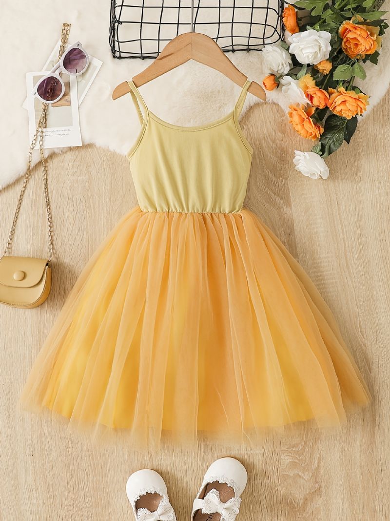 Piger Casual Cute Mesh Tutu Princess Kjole Til Festforestilling