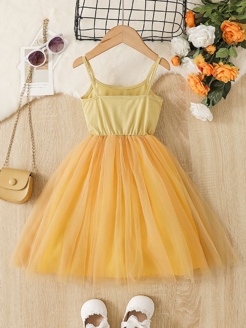 Piger Casual Cute Mesh Tutu Princess Kjole Til Festforestilling