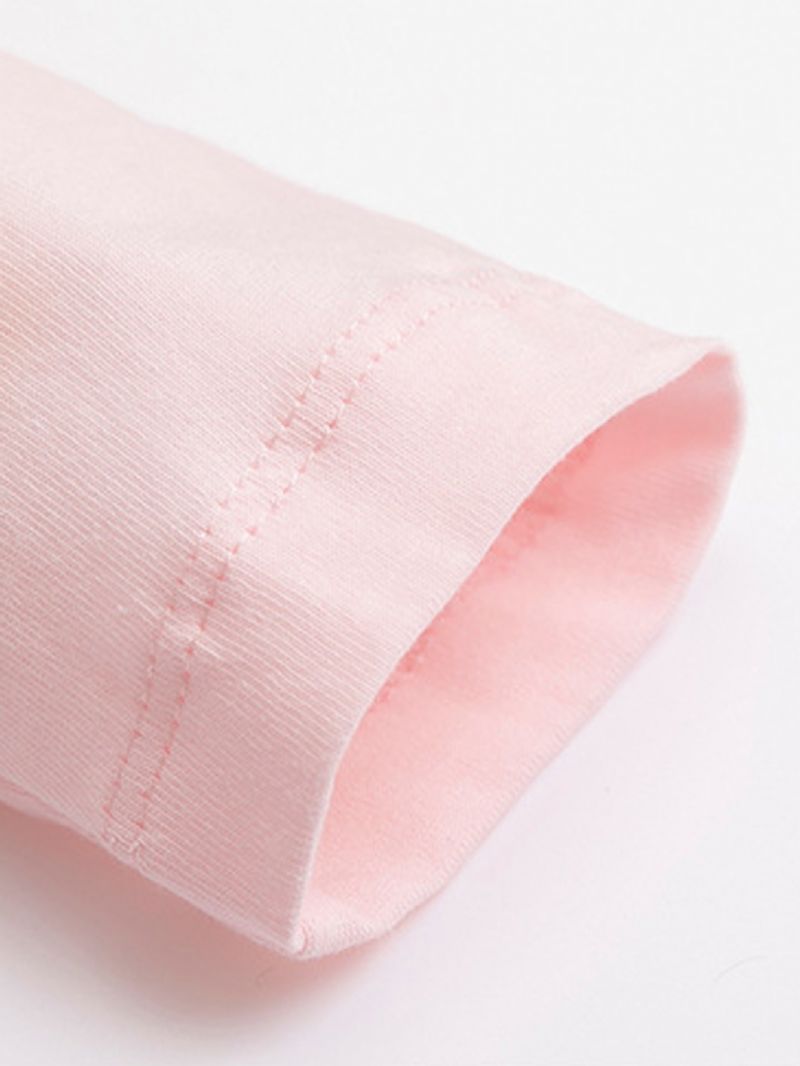 Piger Langærmet Enhjørning Tegneserie Print Patchwork Kjole