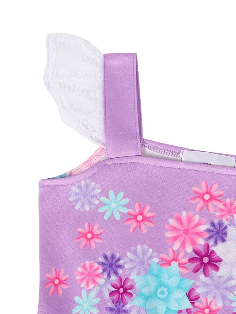 Piger Madrigal Familiekjole Kostume Prinsesse Halloween Fødselsdagsfest Cosplay Outfit Fancy Kjole