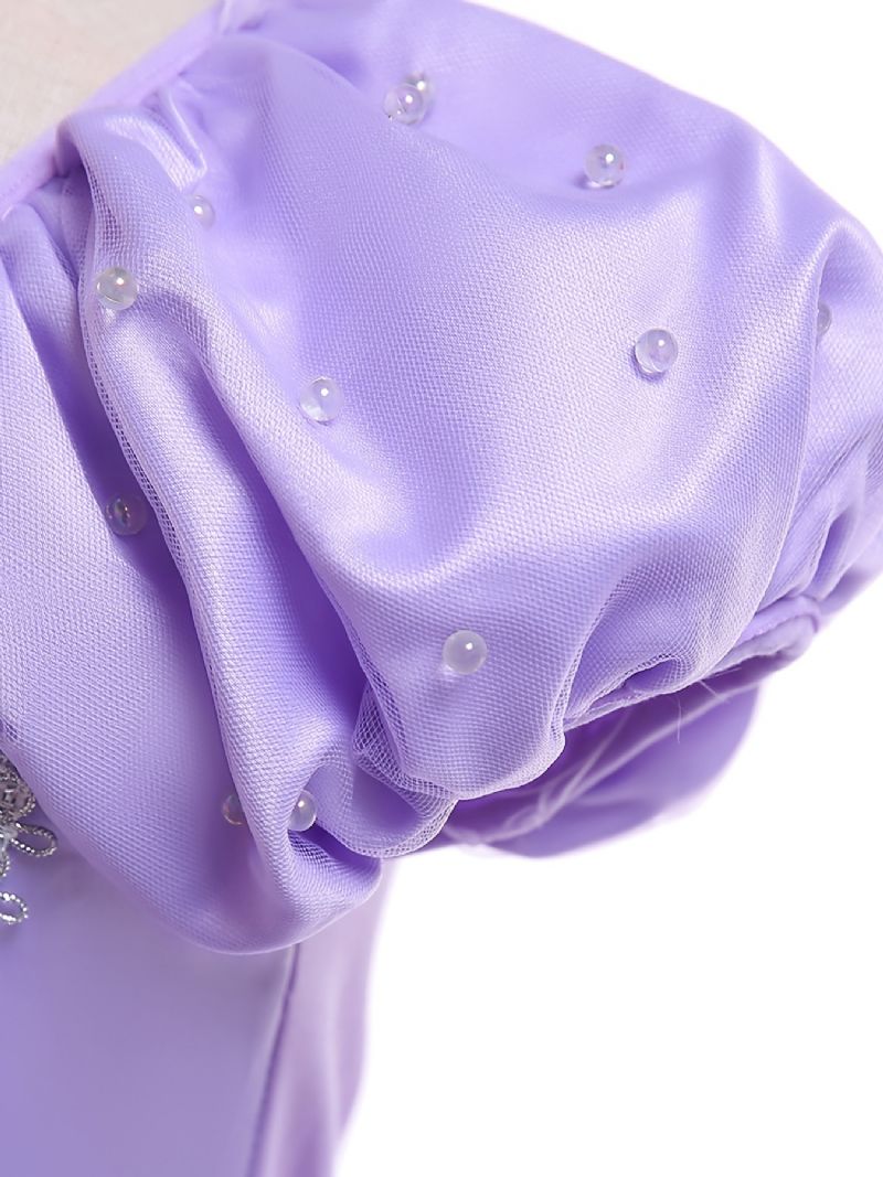 Piger Sofia Den Første Rapunzel Prinsesse Halloween Kostume Fancy Fest Cosplay Dress Up Fødselsdagskjole