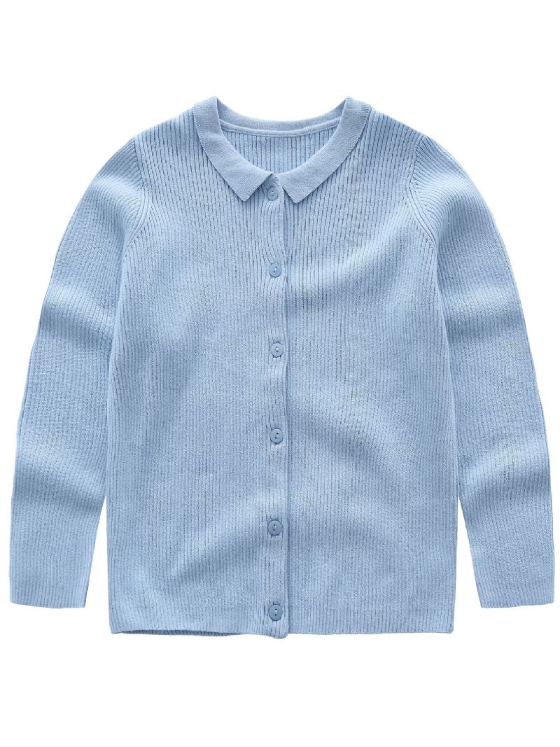 Baby Piger Langærmet Strik Cardigan