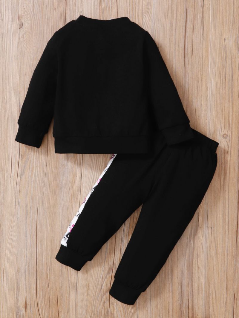 2 Stk Baby Drenge Contrast Casual Sæt