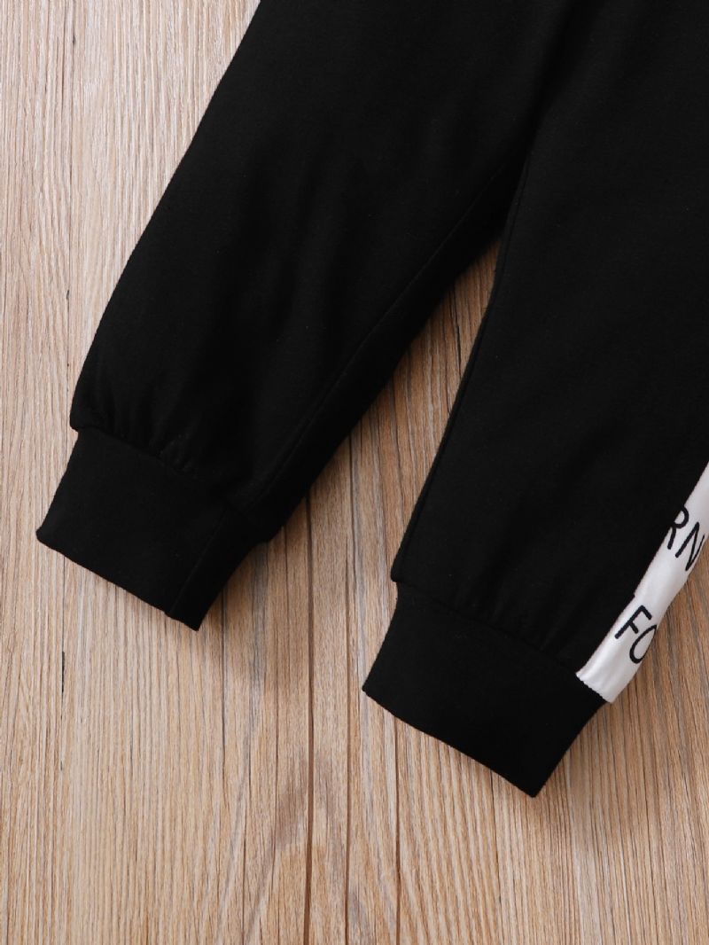 2 Stk Baby Drenge Contrast Casual Sæt