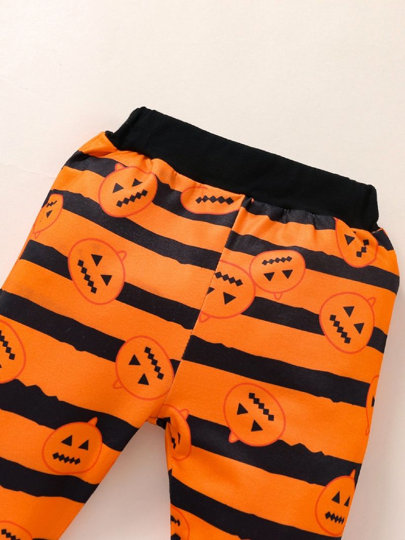 2 Stk Halloween Baby Drenge Full Print Hættetrøjesæt