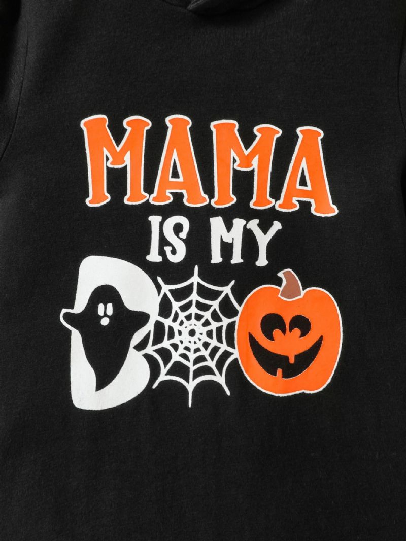 Baby Drenge Halloween Pumpkin Romper Jumpsuit Med Vinger