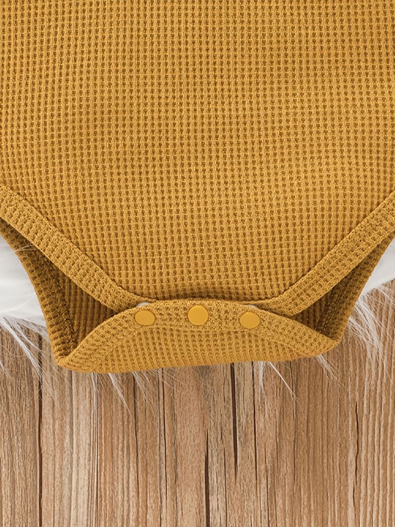 Baby Drenge Piger Romper Bodysuit + Matchende Bukser Nyfødt Babytøj Outfit Sæt
