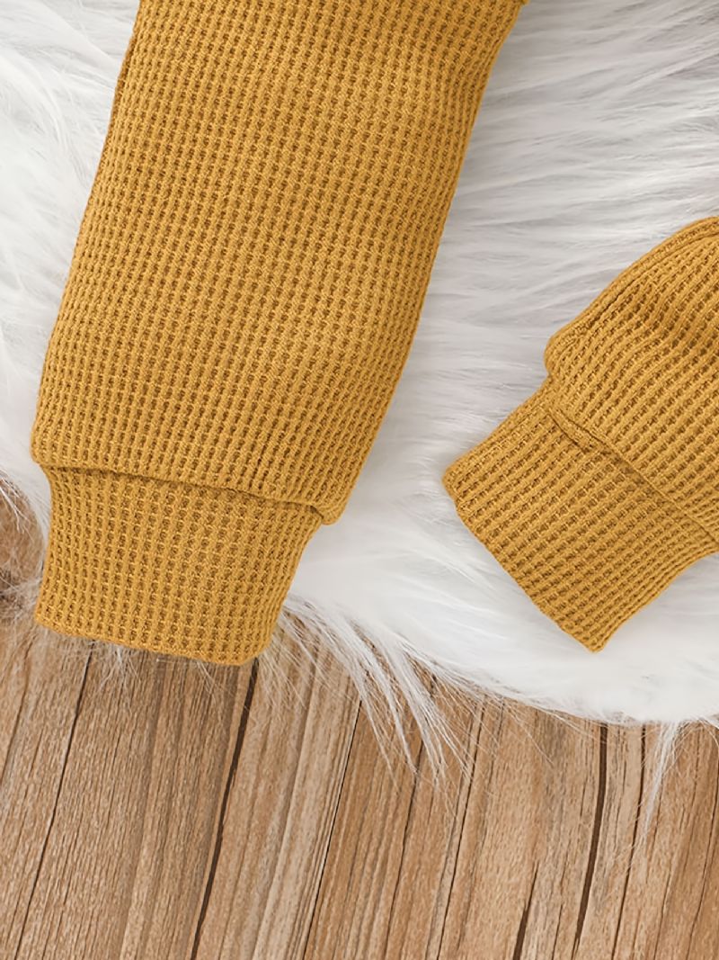 Baby Drenge Piger Romper Bodysuit + Matchende Bukser Nyfødt Babytøj Outfit Sæt