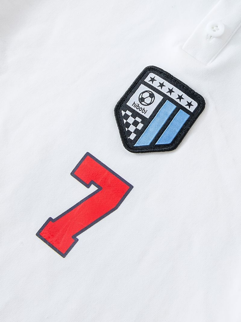 Drenge Color Block Stribet Sports Top + Bukser Sæt Børnetøj
