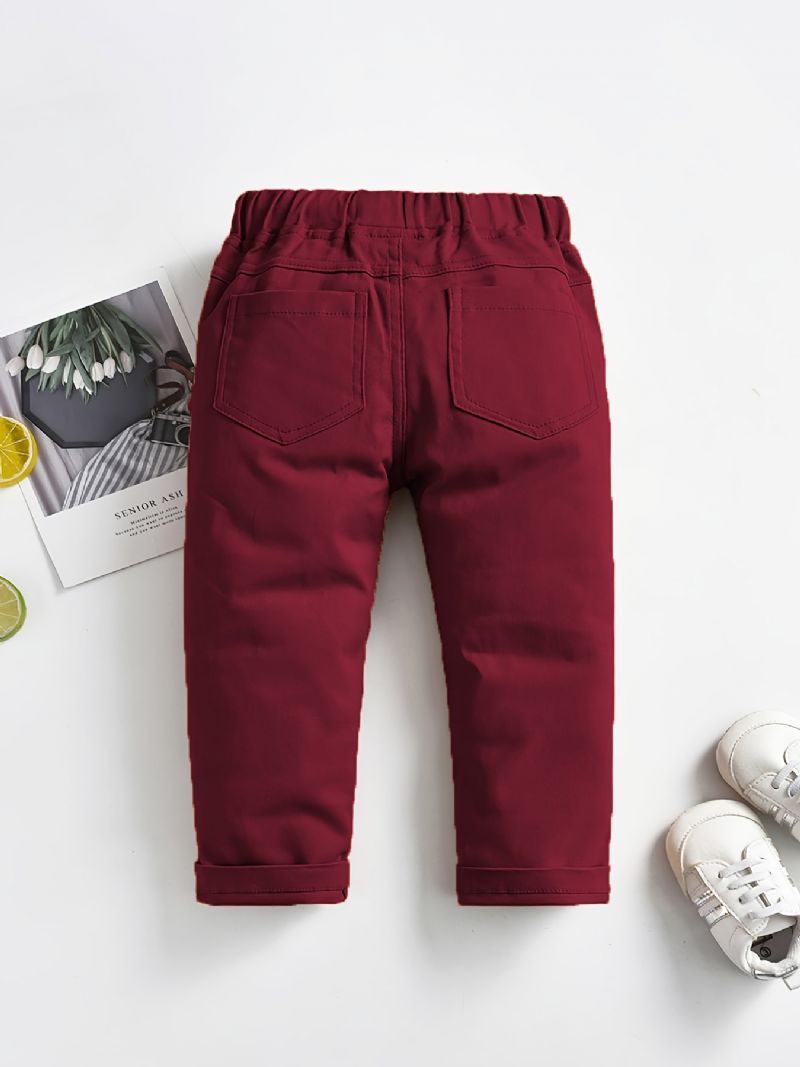Drenge Plaid Langærmet Skjorte + Seler Bukser Formel Herredragt Outfit Til Bryllup Skolefest Jul Børnetøj