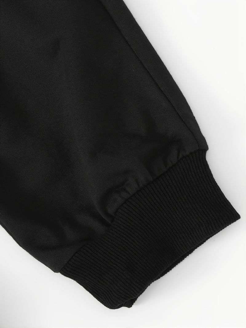 Drenge Pullover Fodboldtryk Langærmet Rundhalset Sweatshirt & Bukser Børnetøj