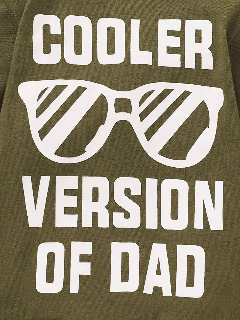 Efterår Vinter Ny Baby Drenge Casual Camouflage Hætte Print Todelt Sæt