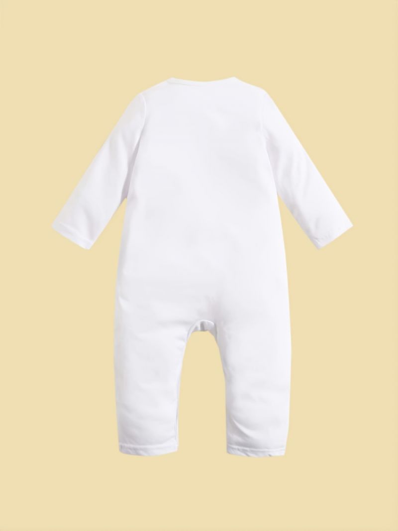 Efterår Vinter Ny Baby Drenge Sød Langærmet Jumpsuit