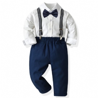 Formelt Outfitgentleman Outfit Første Fødselsdag Bryllup Drenge Tøj Tøj Særlige Lejlighed Best Man