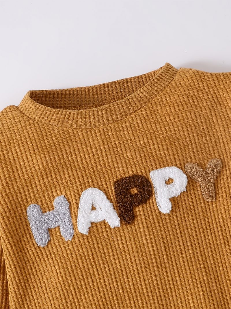 Infant Baby Drenge Pullover Sweatshirt & Matchende Joggerbukser Sæt Til Efterår Og Vinter Ny