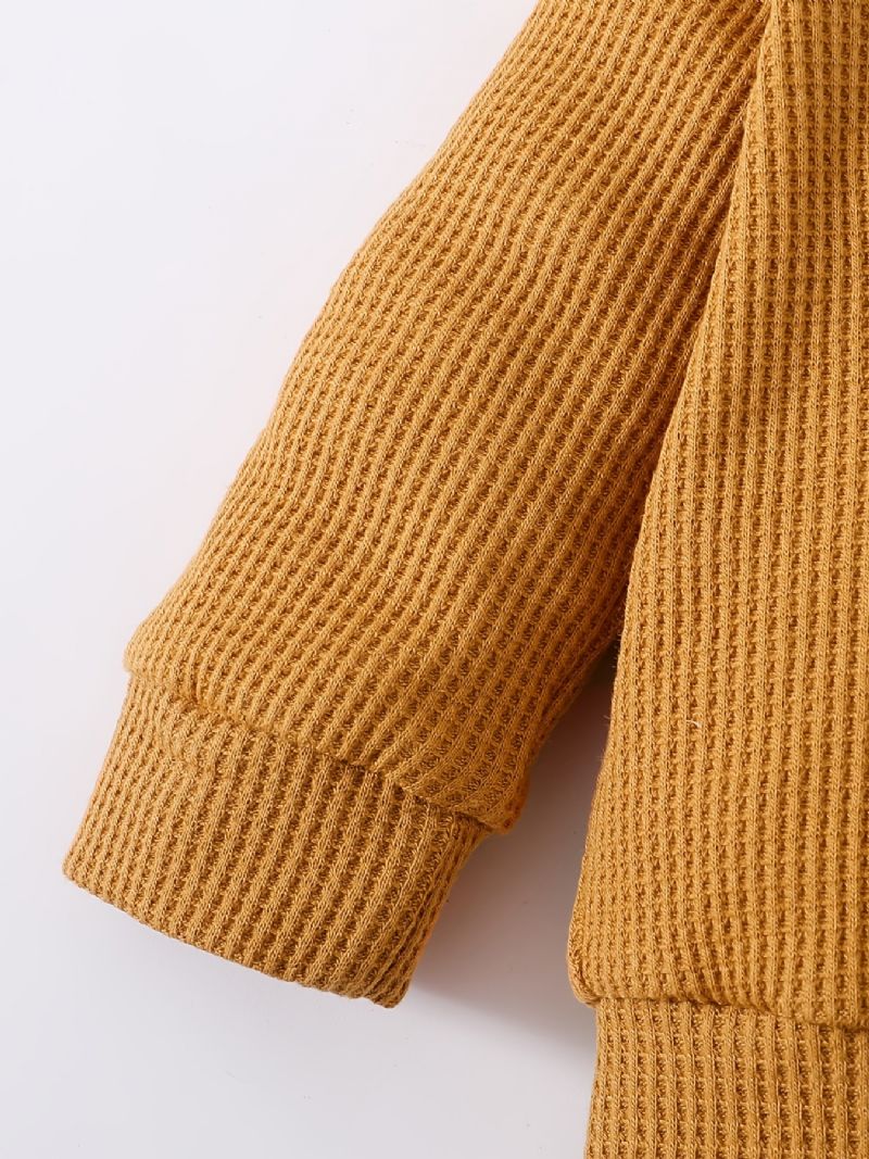 Infant Baby Drenge Pullover Sweatshirt & Matchende Joggerbukser Sæt Til Efterår Og Vinter Ny