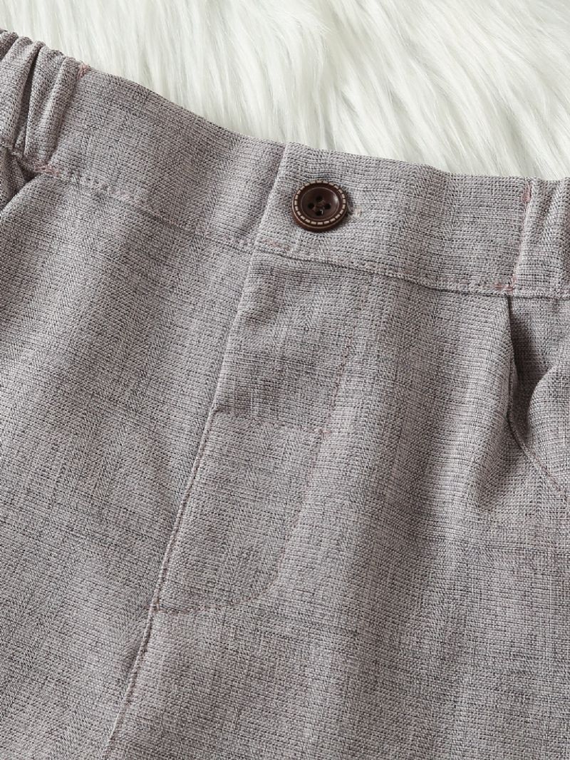 Toddler Drenge Gentleman Vest Og Bukser