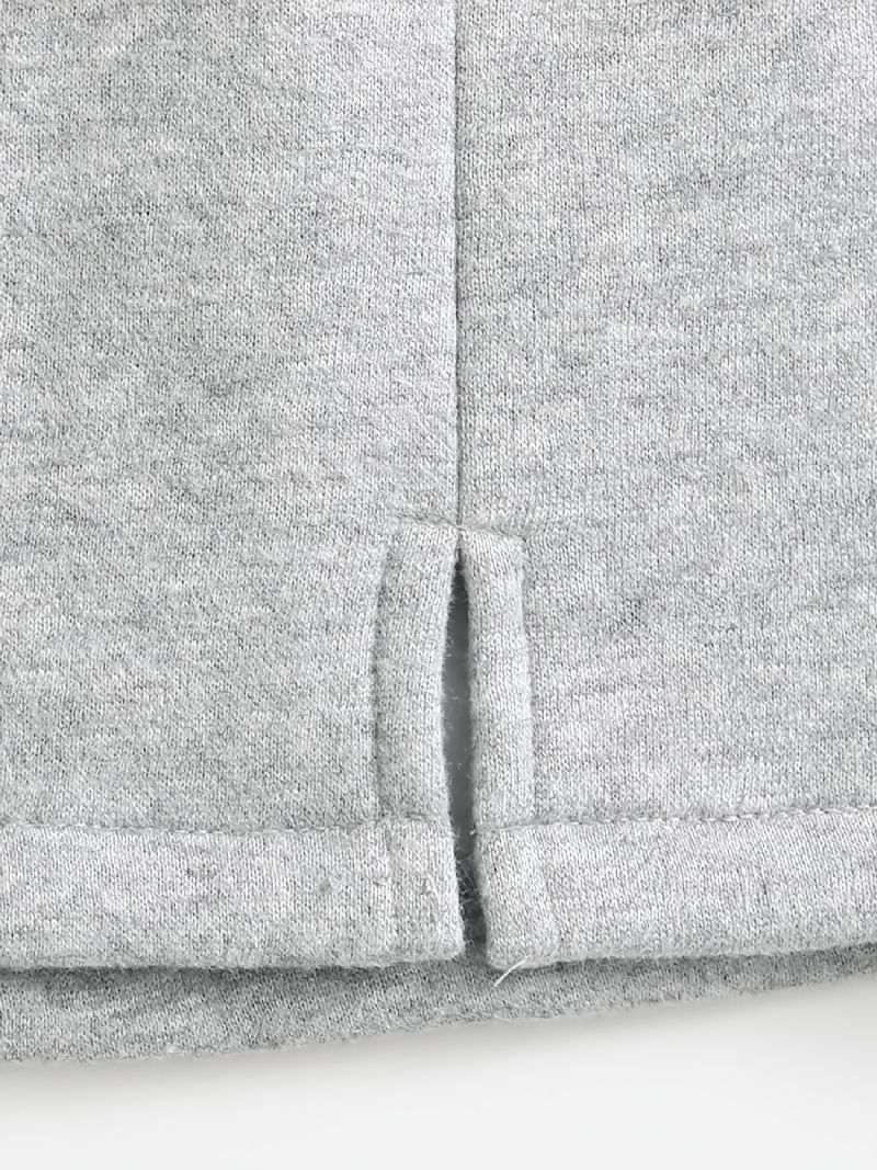 2 Stk Baby Piger Blonder Trim Pullover Rund Hals Langærmet Fleece Varm Sweatshirt & Nederdel Sæt