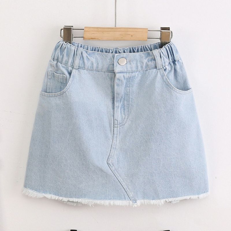 Denimnederdel Sommer Til Småbørn