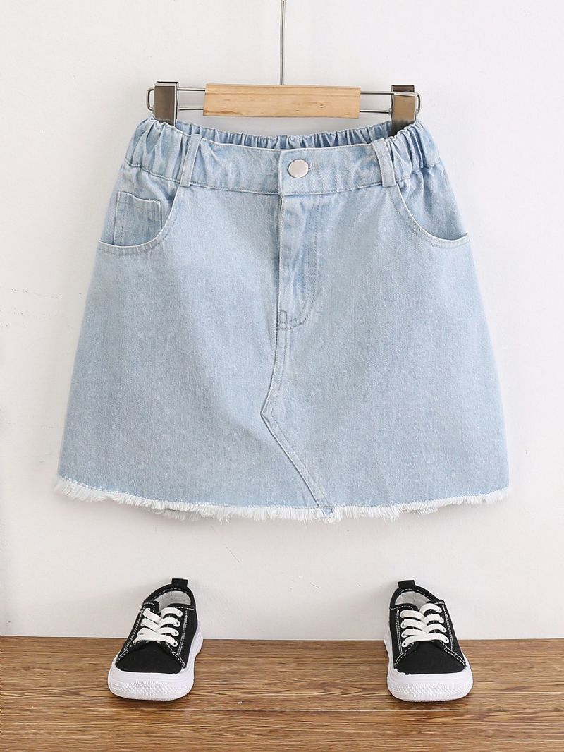 Denimnederdel Sommer Til Småbørn