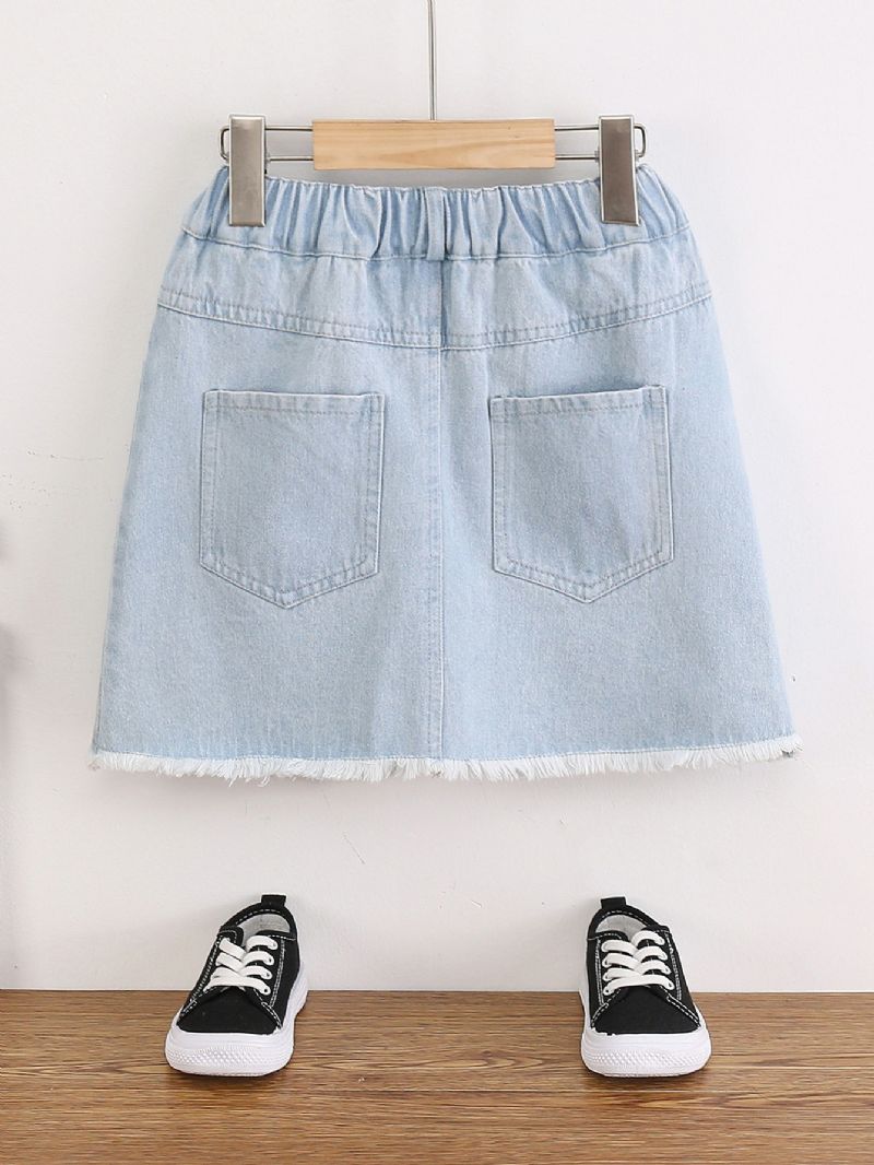 Denimnederdel Sommer Til Småbørn