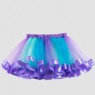 Piger Prinsesse Tutu-nederdele Ballet Mesh-nederdel Festkjoletøj Børnetøj