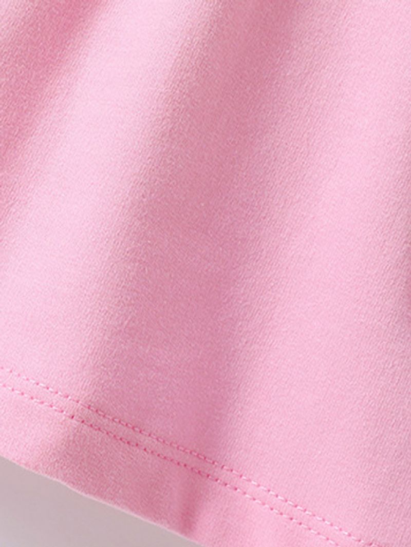 Piger Strawberry Patch Pocket Pink Kortærmet Nederdel