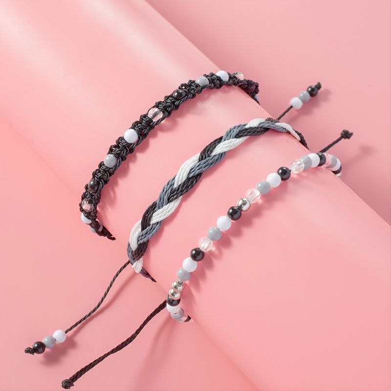 3 Stk. Toddler Piger Mode Beaded Armbånd