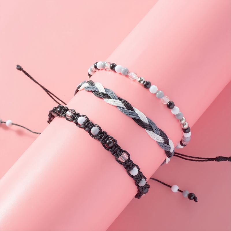 3 Stk. Toddler Piger Mode Beaded Armbånd