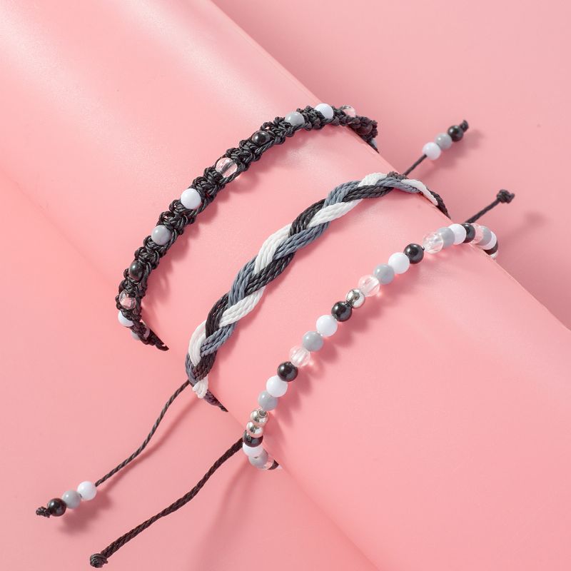 3 Stk. Toddler Piger Mode Beaded Armbånd