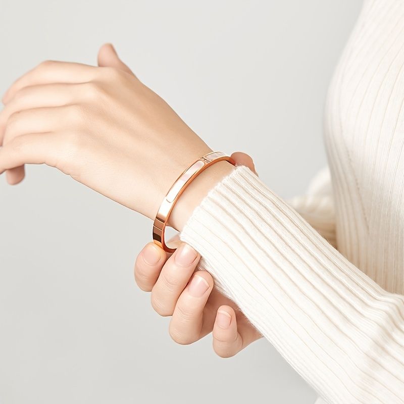 Titanium Stål Armbånd Charms Smykker Gaver Til Teenager Piger Datter Søster Bedste Ven Venskab Hende