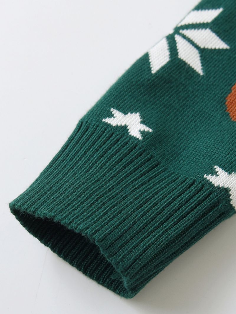 Christmas Bear Drenge Strikket Sweater
