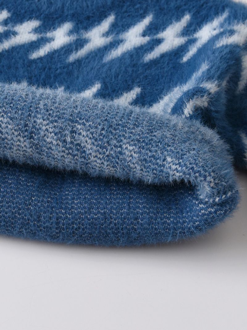 Drenge Sweater Strik Autumn Mode Fleece Pullover