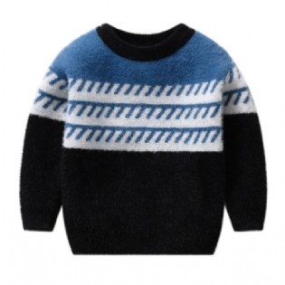 Drenge Sweater Strik Mode