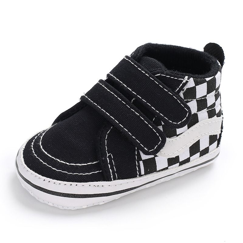 Baby Drenge Canvas Casual Sneakers Blød Sole First Walking Sko