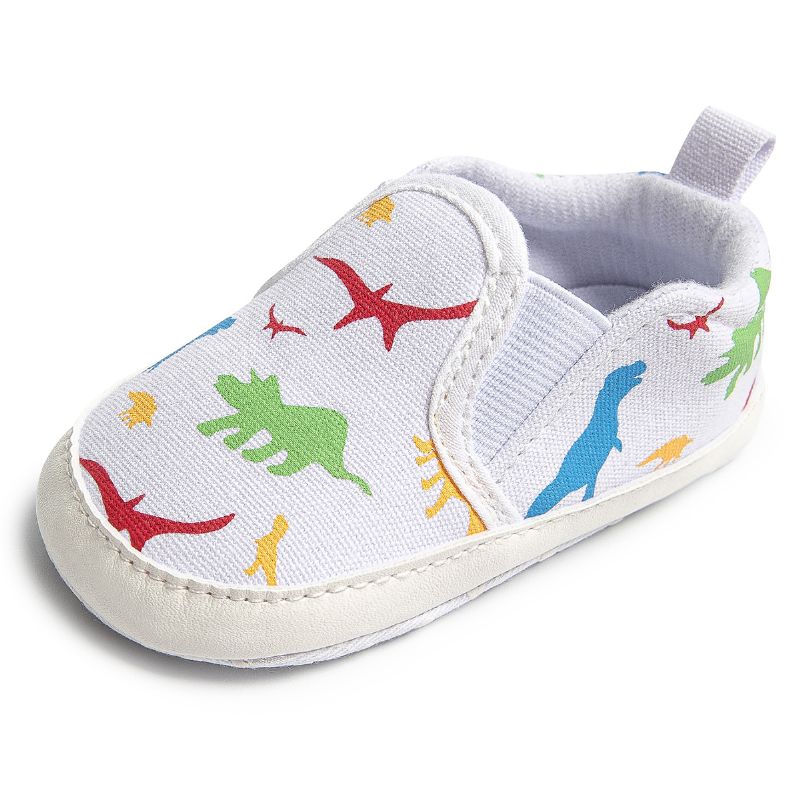 Baby Toddler Dinosaur Shoes Slip On Åndbare Casual Sneakers Bløde Såler Sko