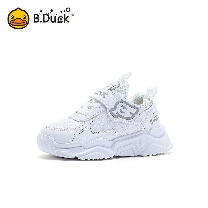 B.duck Drenge Casual Cartoon Simple Low Top Sneakers Letvægts Åndbare Komfortable Løbesko Med Krogløkke