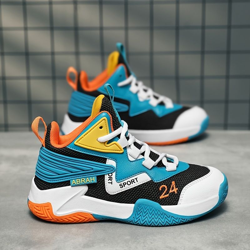 Børn Drenge Basketball Sko Skridsikre Snørebånd Vandtætte Sneakers Sko