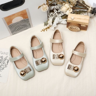 Piger Blødsåler Anti-skrid Mary Jane Flats Princess Dress Sko