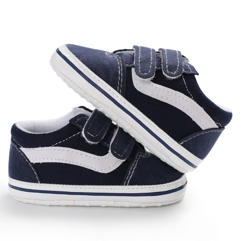 Spædbørn Baby Drenge Casual Sneakers Low Top Non-slip Toddler First Walking Sko