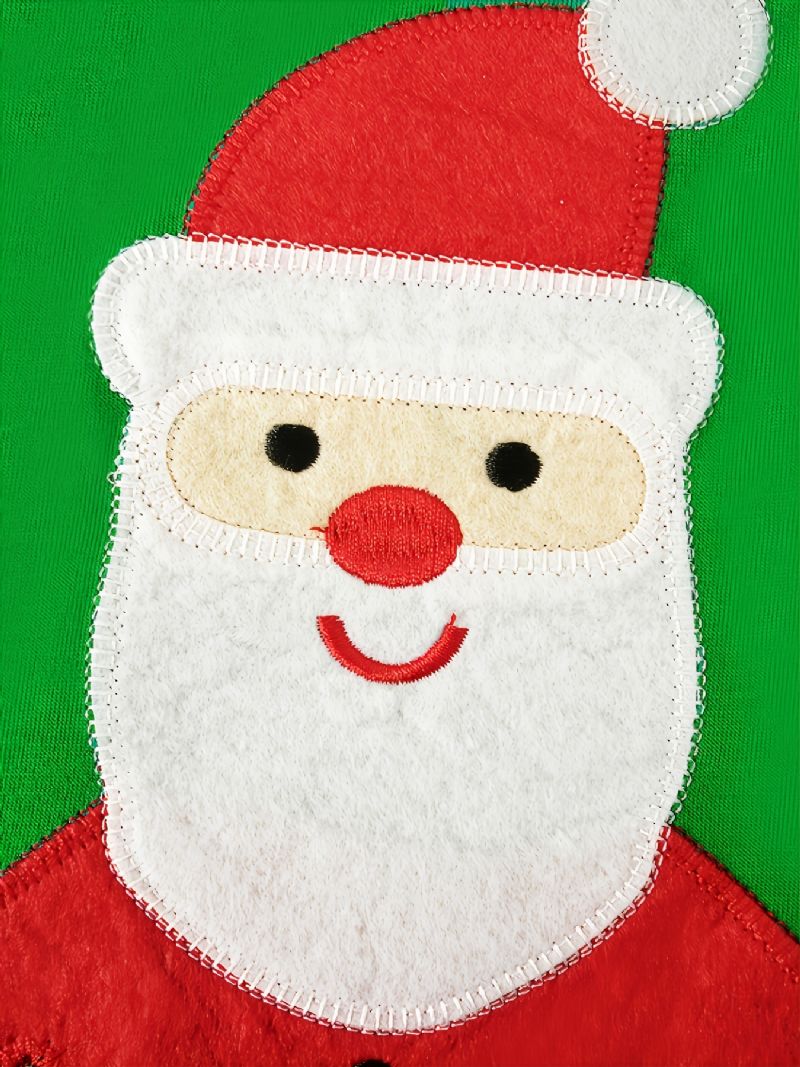 2 Stk Børn Christmas Bomuld Langærmet Pyjamassæt