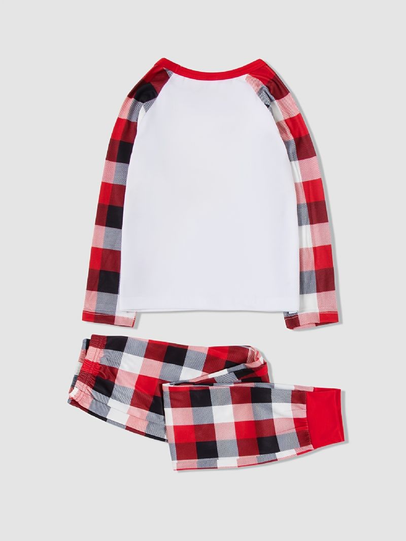 2023 New Christmas Sweet Bear Family Pyjamassæt