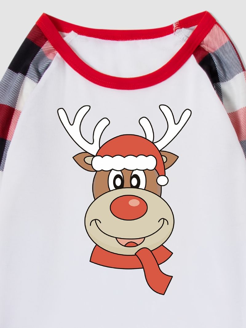 2023 New Christmas Sweet Bear Family Pyjamassæt