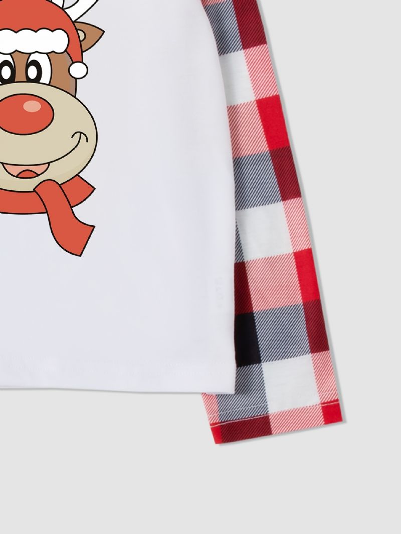 2023 New Christmas Sweet Bear Family Pyjamassæt