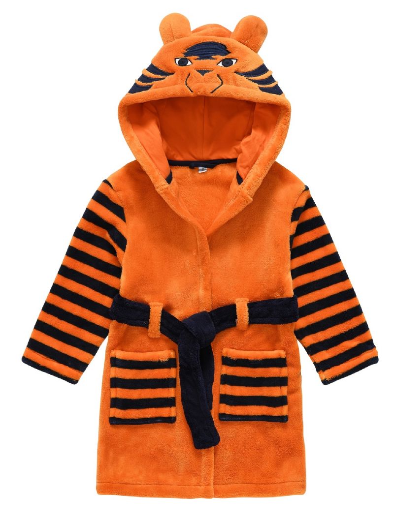 Drenge Badekåbe Tigerformet Pyjamas
