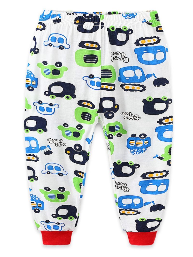 Småbørn Børn Drenge Pyjamas Sæt Langærmet Top & Bukser Sæt